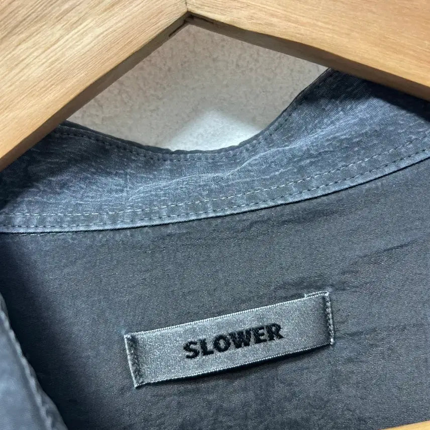 [BUNJANG] Slowear Black Shirt Jacket (XL) / 슬로우웨어 블랙 셔츠 남방 셔츠 자켓 XL