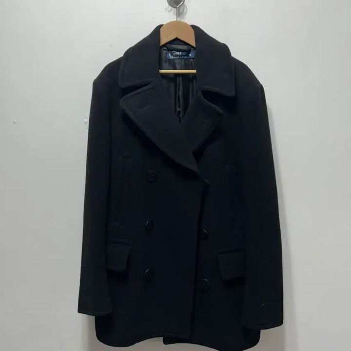 [BUNJANG] Polo Ralph Lauren Black Pea Coat Women&