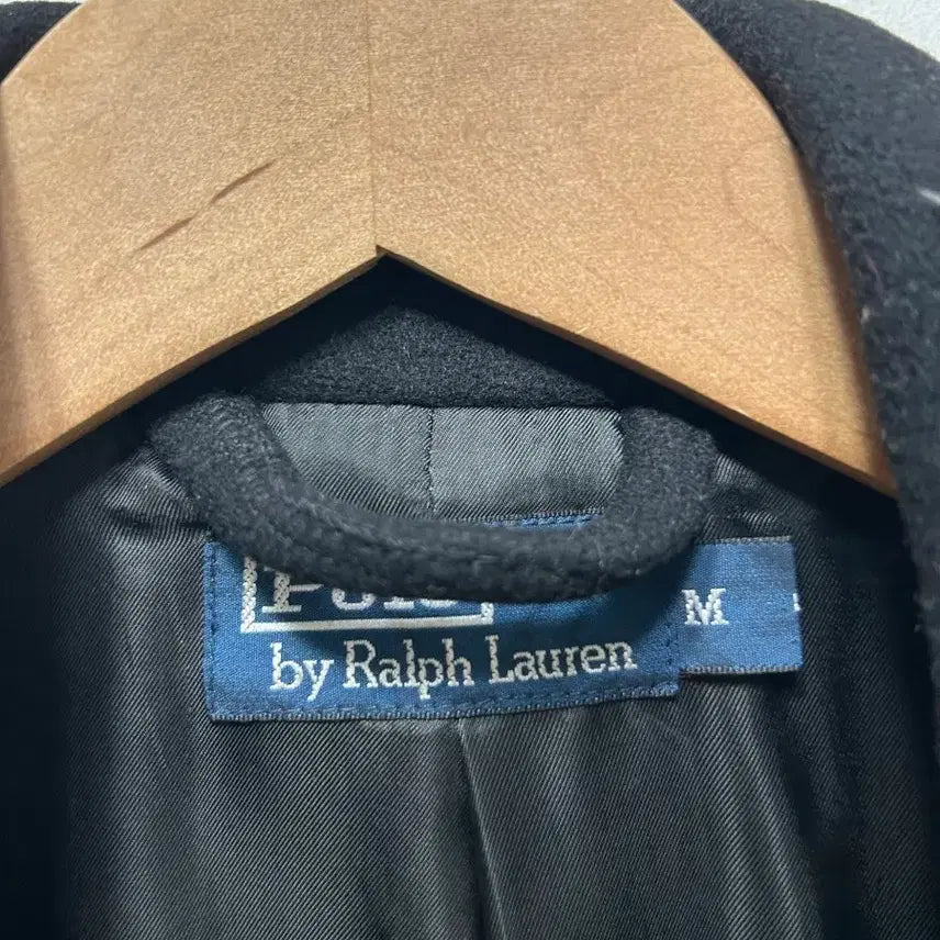 [BUNJANG] Polo Ralph Lauren Black Pea Coat Women&