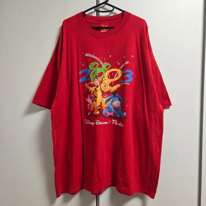 [BUNJANG] Disney 00s Vintage Graphic T-Shirt / 00s Disney 빈티지 반팔 티셔츠 2XL-3XL(110-115)