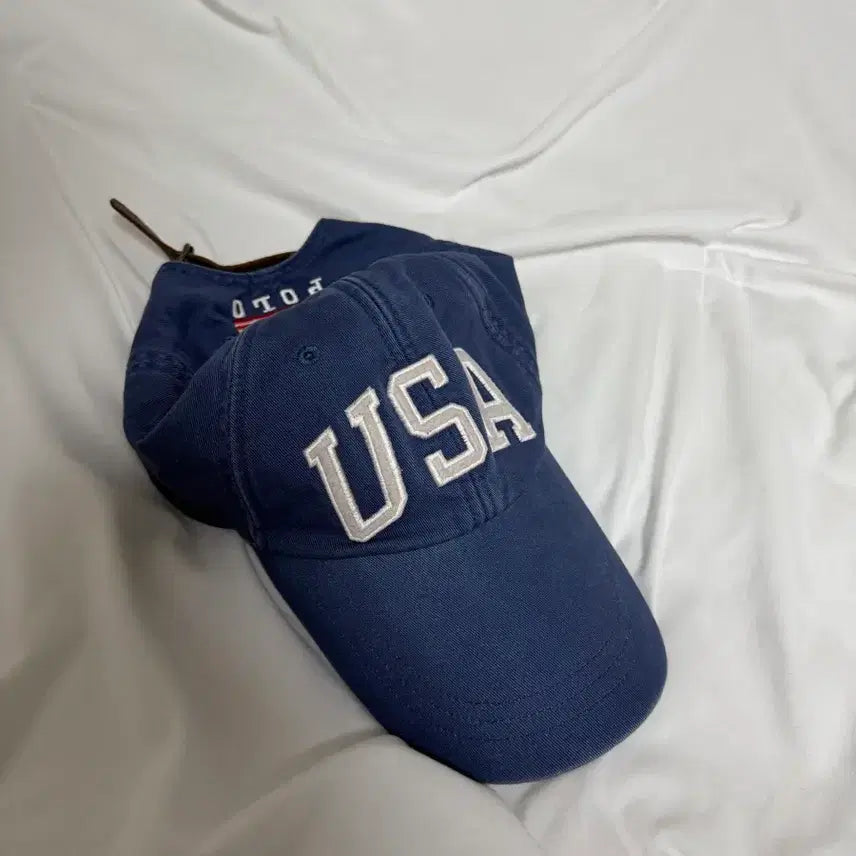 [BUNJANG] Polo Ralph Lauren America Twill Ball Cap / 폴로 랄프 로렌 아메리카 트윌 볼 캡