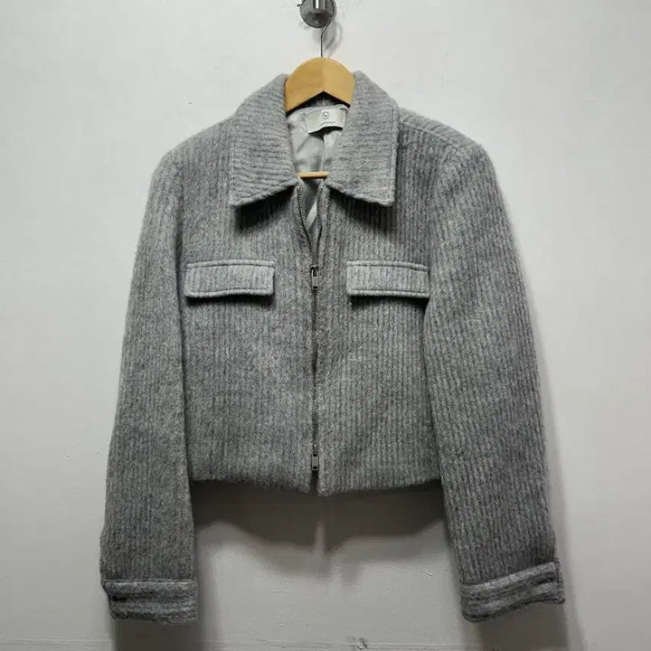 [BUNJANG] LF Half Crop Jacket Gray S / 여성 LF 반 크롭 자켓 그레이 S