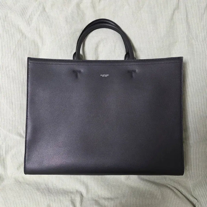 [SOLD OUT] 질스튜어트 로건 블랙 레더 심플 토트백 JUBA6E941BK / 숄더백