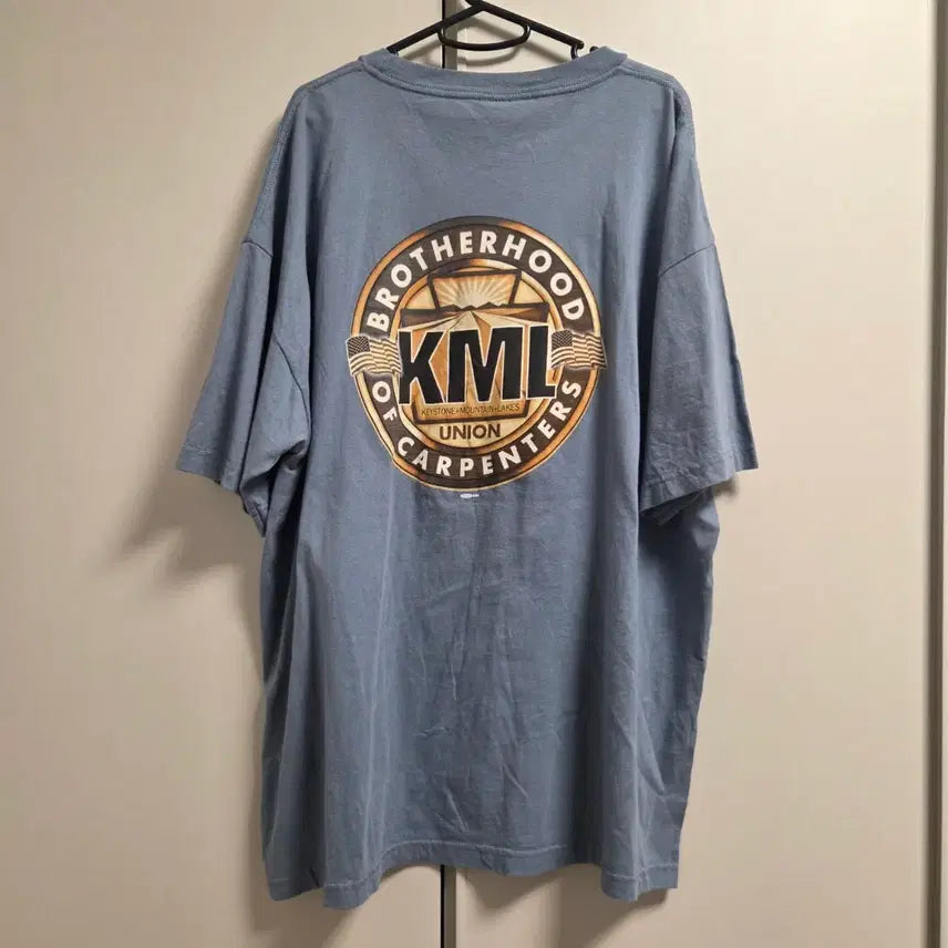 [BUNJANG] Bay Side 90s Made in USA T-Shirt / 미국제 90s Bay Side 반팔 티셔츠 2XL-3XL(110-115)
