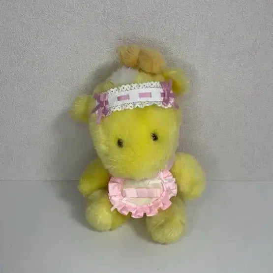[BUNJANG] Sanrio Giraffe Vintage Plush Doll / 산리오 기린인형 고전 빈티지 파우피포