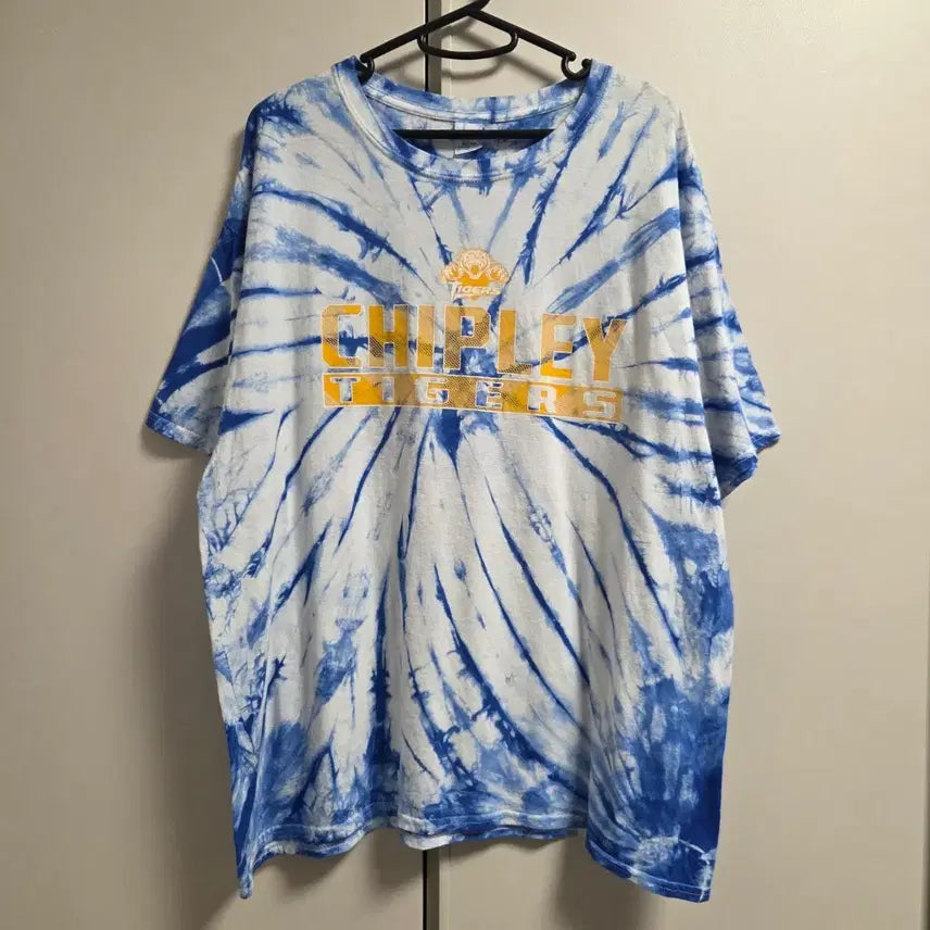 [BUNJANG] Hanes Tie-Dye Short Sleeve T-Shirt / Hanes 빈티지 타이다이 반팔 티셔츠 XL(105)