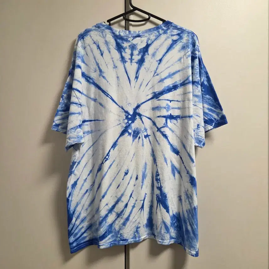 [BUNJANG] Hanes Tie-Dye Short Sleeve T-Shirt / Hanes 빈티지 타이다이 반팔 티셔츠 XL(105)
