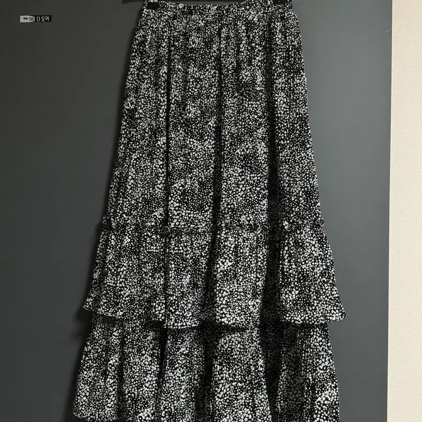 [BUNJANG] 8 Seconds Floral Long Banned Skirt / 8 Seconds 꽃무늬 롱 밴딩 스커트 에잇세컨즈