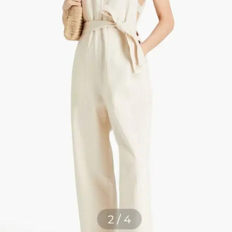 [BUNJANG] Alex Mill Dusty Pink Wide-Fit Jumpsuit / 알렉스밀 핑크점프수트