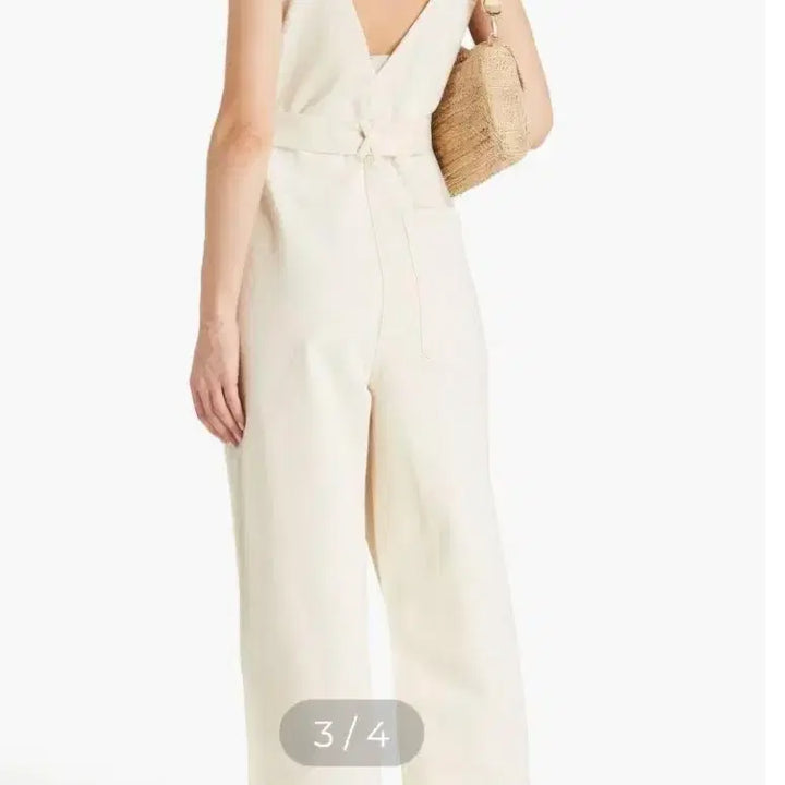 [BUNJANG] Alex Mill Dusty Pink Wide-Fit Jumpsuit / 알렉스밀 핑크점프수트