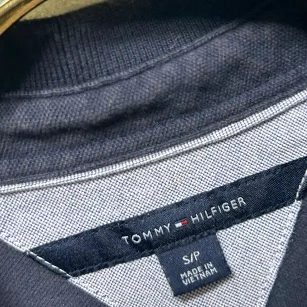[BUNJANG] Tommy Hilfiger Navy Collar Short Sleeve Dress - Size S / 타미힐피거 네이비 카라 반팔 원피스 S