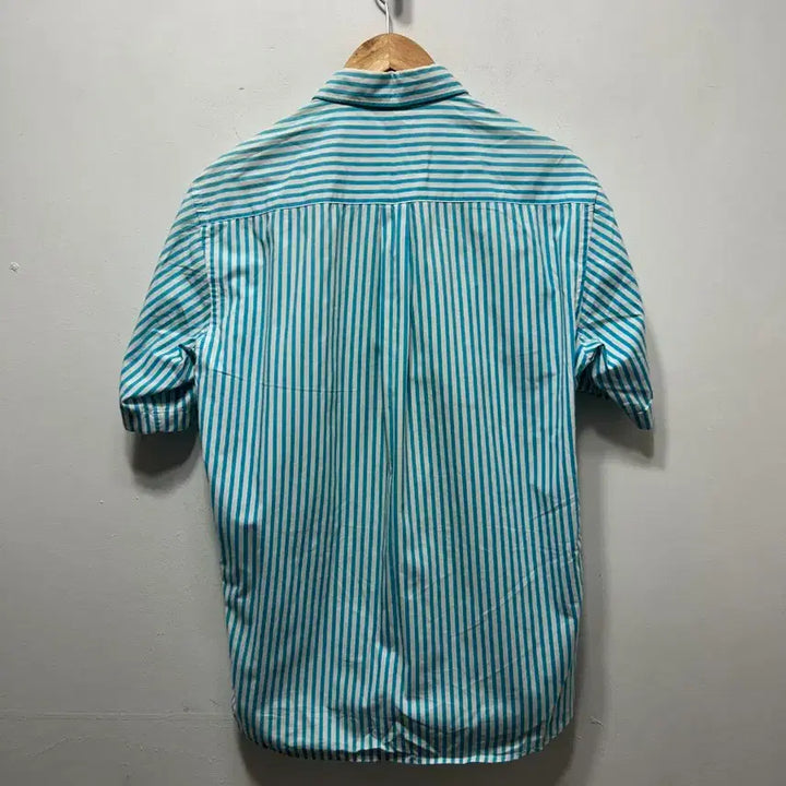 [BUNJANG] Beanpole Striped Short-Sleeve Shirt (Size 100) / 빈폴 스트라이프 반팔 셔츠 100사이즈