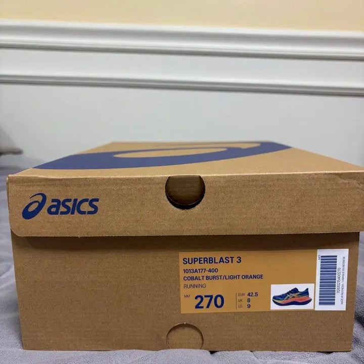 [BUNJANG] Asics Superblast 3 Cobalt 270mm Running Shoes / 아식스 슈퍼블라스트3 코발트 270mm 새상품