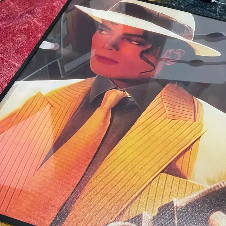 [BUNJANG] Michael Jackson Framed Poster 40x50cm / Michael Jackson 액자 40x50cm