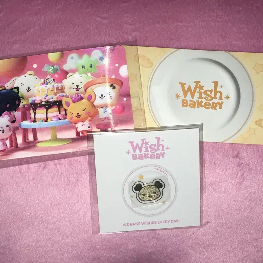 [BUNJANG] NCT WISH Bakery Pop-up POB Bundle - Yushi Sakuya / 엔시티위시 베이커리 팝업 특전 일괄 팡이 사쿠야 전차스 메탈스티커