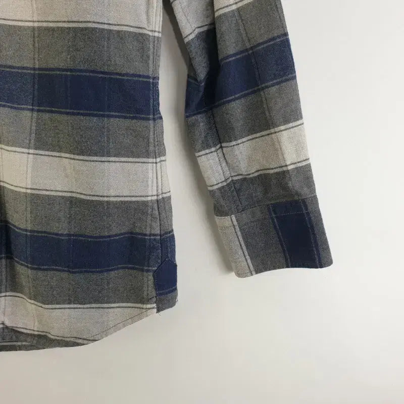 [SOLD OUT] 빈폴 남성95 슬림핏 배색 체크 남방 M1372