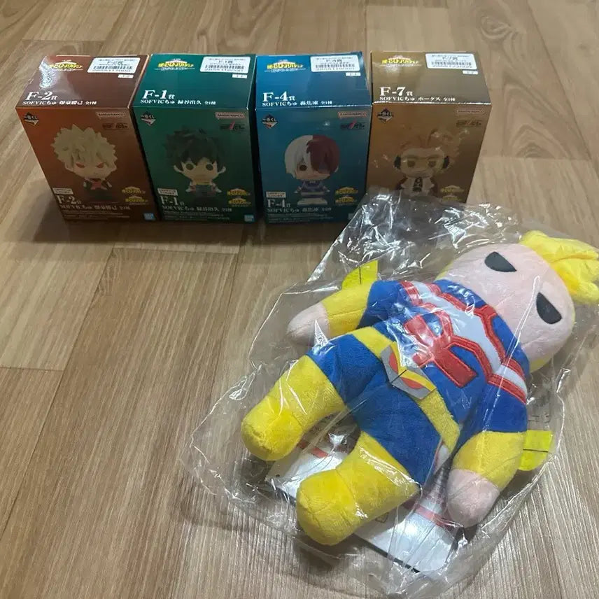 [SOLD OUT] 나히아 히로아카 쿠지 소프비&amp;올마이트인형