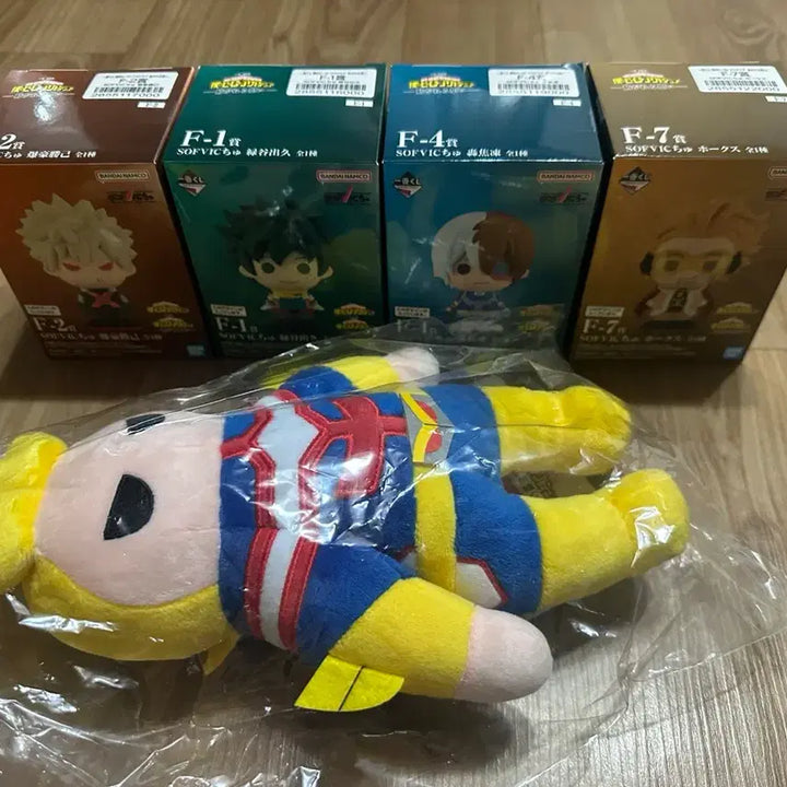 [SOLD OUT] 나히아 히로아카 쿠지 소프비&amp;올마이트인형