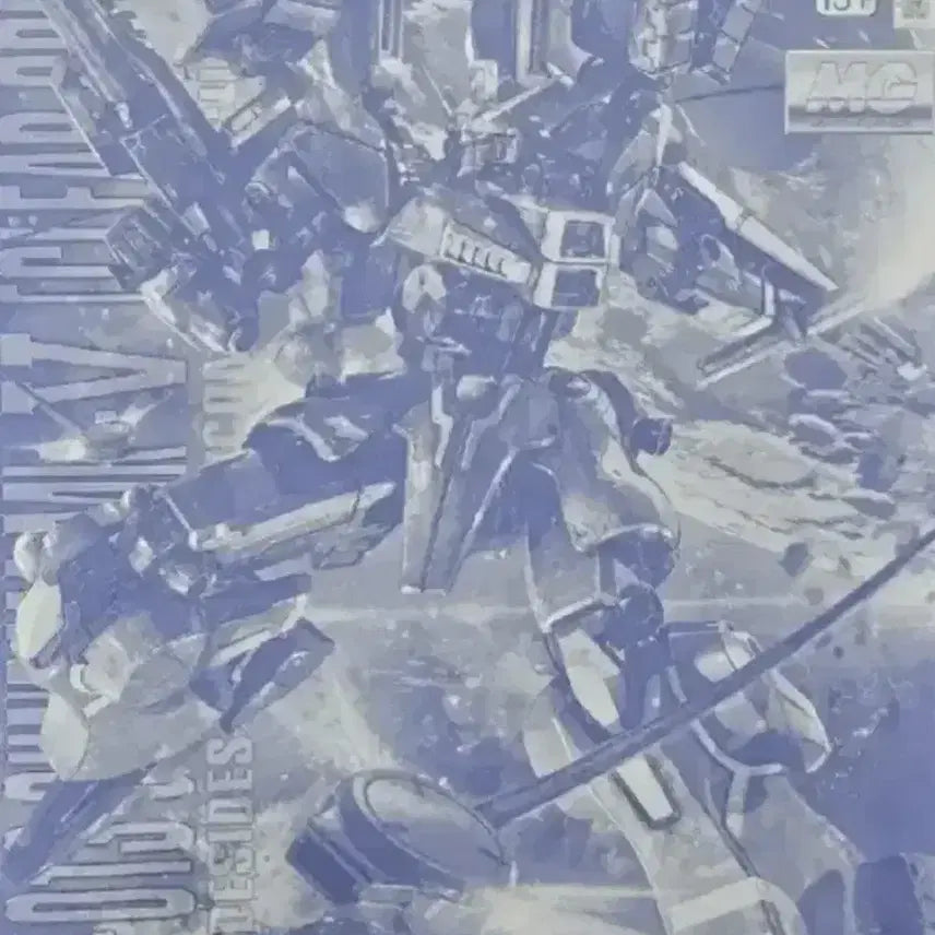 [BUNJANG] Bandai Gundam Gunpla Model Kit MG Clear Goods Limited Mark V / 반다이 건담 건프라 프라모델 MG 클리어 굿즈 한정 마크 5  건담베이스