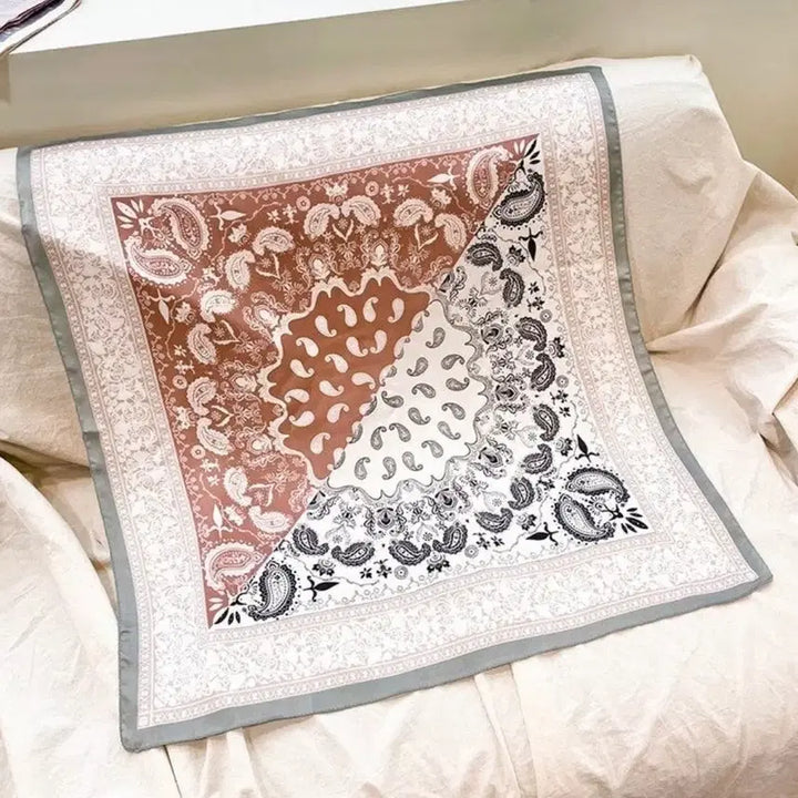 [BUNJANG] Paisley Pattern Reversible Scarf / 페이즐리 스카프(새상품)