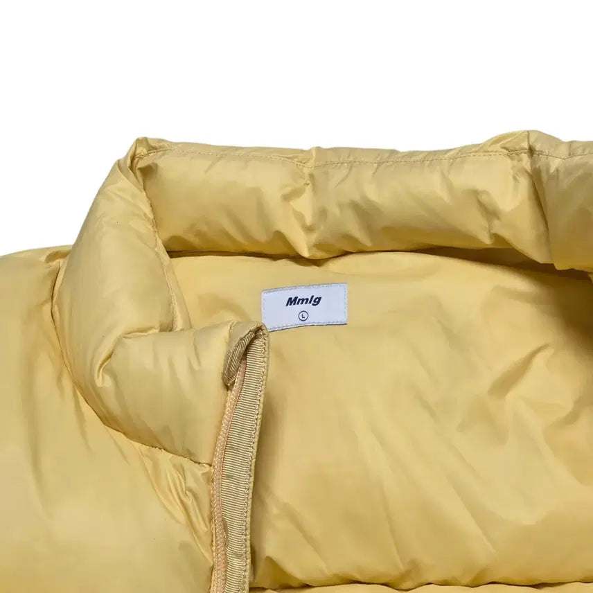 [BUNJANG] MMLG Travel Down Padded Jacket Yellow / Mmig 엠엠엘지 트레블 다운패딩 옐로우