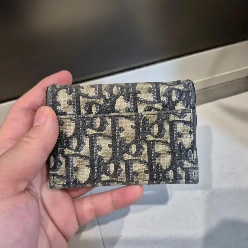 [BUNJANG] Dior Oblique Saddle Card Wallet / 정품 디올 정품 오블리크 새들 카드지갑 팝니다