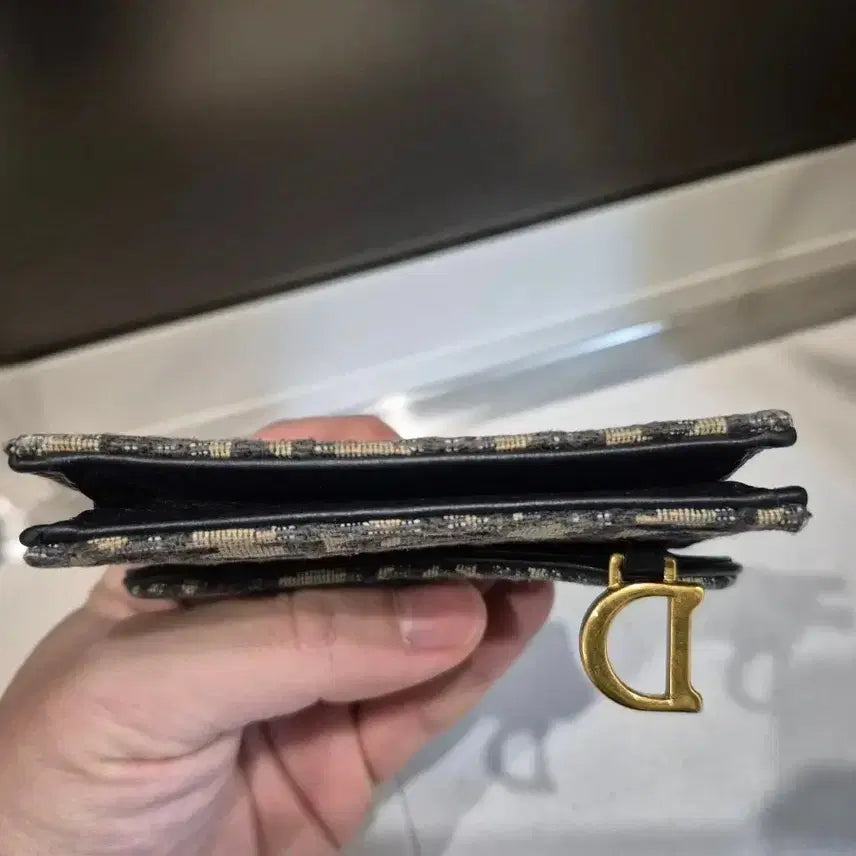 [BUNJANG] Dior Oblique Saddle Card Wallet / 정품 디올 정품 오블리크 새들 카드지갑 팝니다