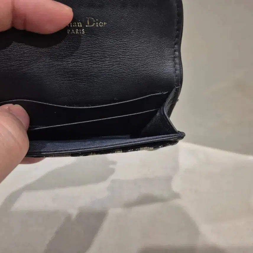 [BUNJANG] Dior Oblique Saddle Card Wallet / 정품 디올 정품 오블리크 새들 카드지갑 팝니다
