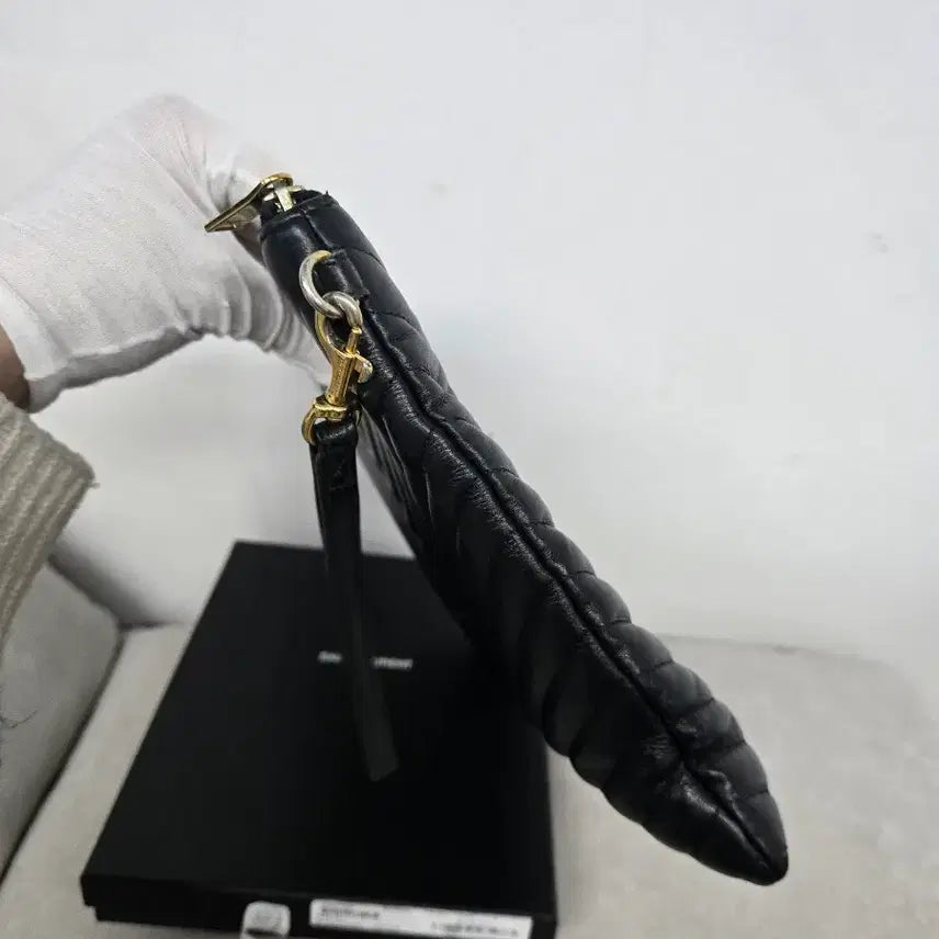 [BUNJANG] Saint Laurent Large Clutch Bag Gold Hardware / [정품][A급] 입생로랑 클러치백 라지 금장