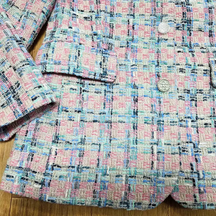[SOLD OUT] 빨강(BBALGANG) 핑크트위드자켓 프리사이즈 새상품