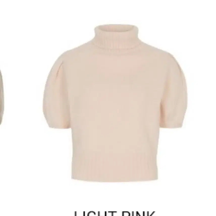 [BUNJANG] Flohm Angora Half Knit Sweater / (오늘특가)플로움 앙고라 하프 니트 angora knit 라이트핑크