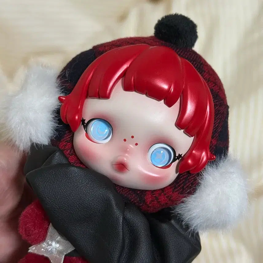 [BUNJANG] Pop Mart Skullpanda Winter Symphony Rock On Keychain / 팝마트 스컬판다 겨울교향곡 락온 키링