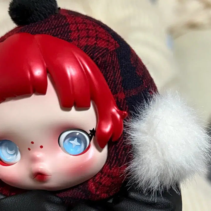 [BUNJANG] Pop Mart Skullpanda Winter Symphony Rock On Keychain / 팝마트 스컬판다 겨울교향곡 락온 키링
