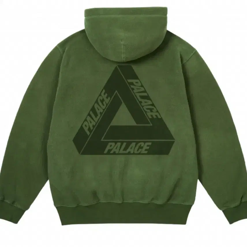 [BUNJANG] Palace Polartec Laser Zip Hood The Deep Green - 24FW / [S] 팔라스 폴라텍 레이저 집 후드 더 딥 그린 - 24FW