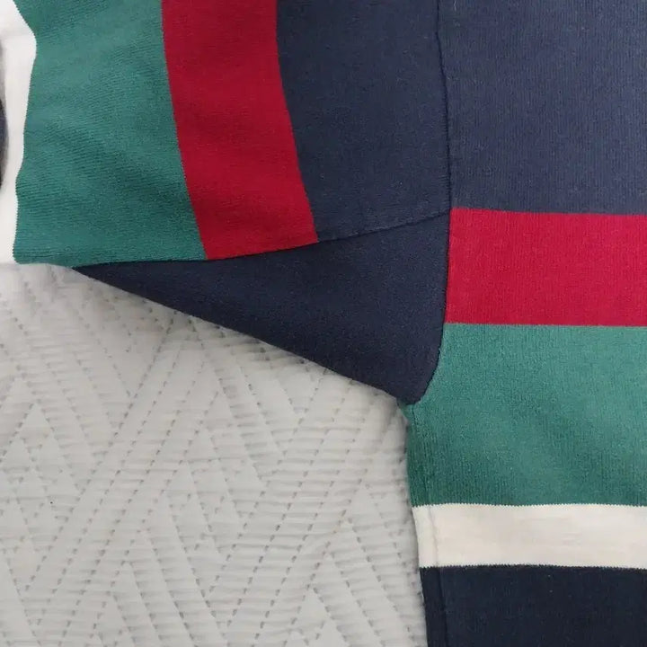 [BUNJANG] L.L.Bean USA Striped Rugby Shirt / L.L.Bean USA 스트라이프 럭비 셔츠 긴팔