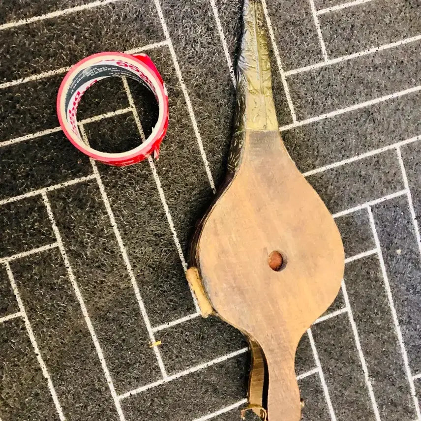 [BUNJANG] Antique Fireplace Bellows Decorative Item / 엔틱 벽난로 풍구 인테리어 골동품 소품