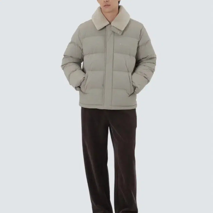 [BUNJANG] Snow Peak Caraboucle Neck Heavy Down Padded Jacket / 스노우피크 카라부클넥 헤비다운 패딩 자켓