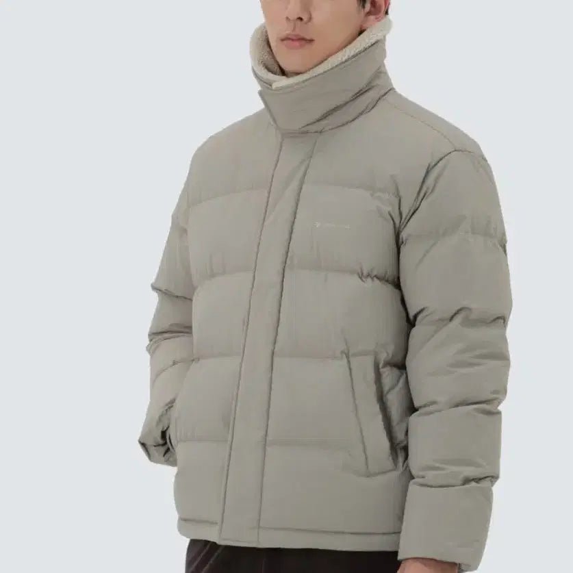 [BUNJANG] Snow Peak Caraboucle Neck Heavy Down Padded Jacket / 스노우피크 카라부클넥 헤비다운 패딩 자켓