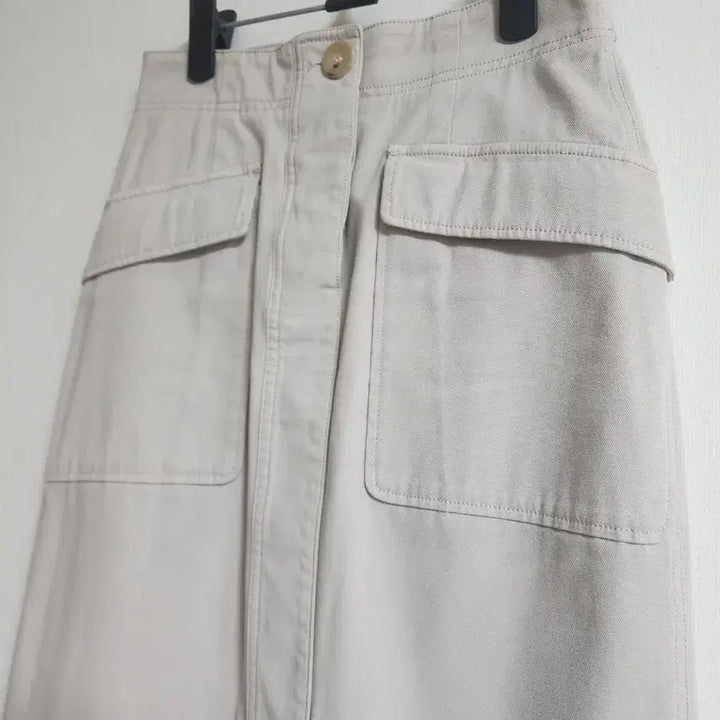 [SOLD OUT] 랑방컬렉션 빅포켓 스커트(한섬 랑방 마인 타임 시스템