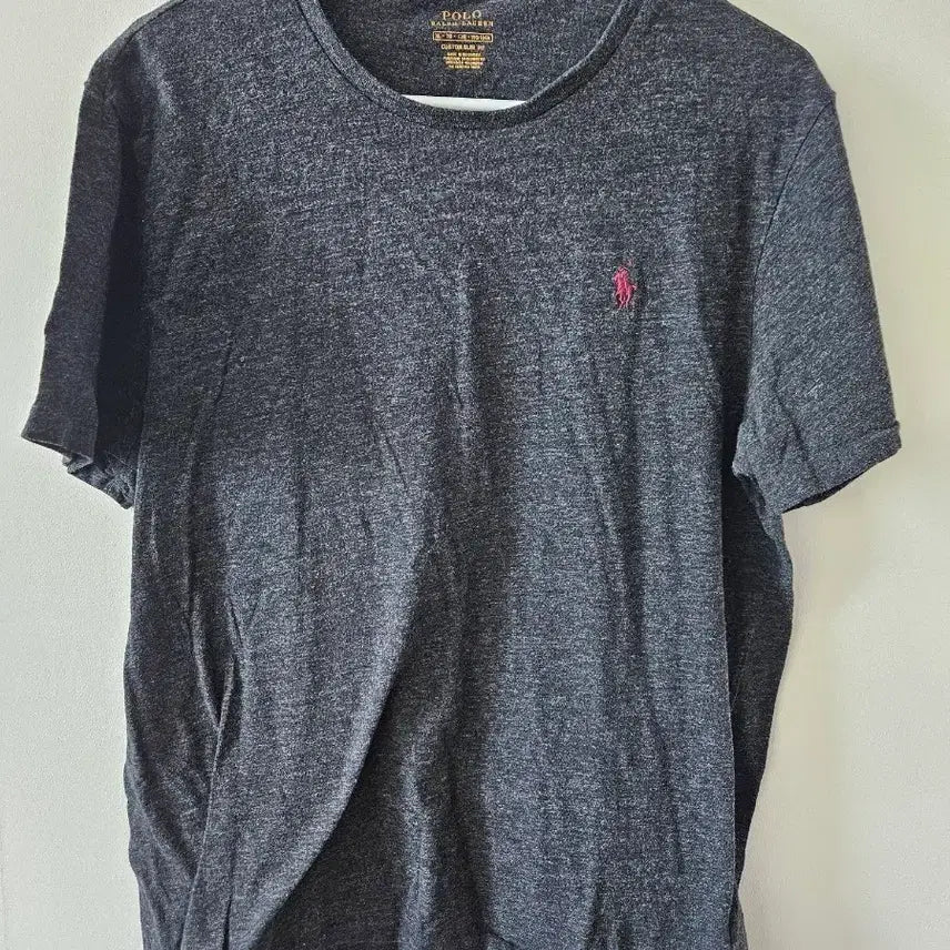 [BUNJANG] Polo Ralph Lauren Charcoal T-shirt XL / 폴로 랄프로렌 반팔 티셔츠 차콜색 XL 1회착용