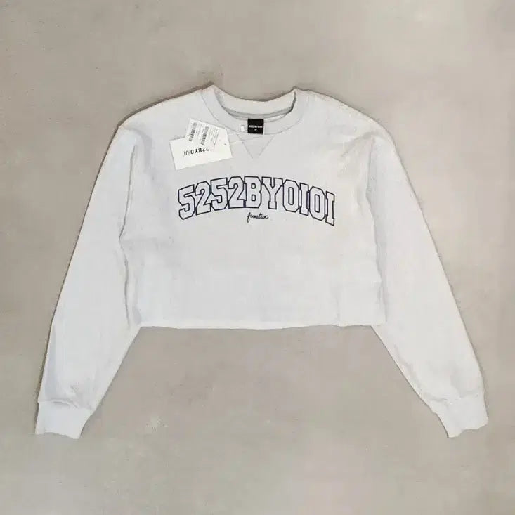 [BUNJANG] 5252 OIOI Cut Off Crop Sweatshirt / (새상품) 5252 오아이오아이 oioi 스웻 셔츠 맨투맨 티