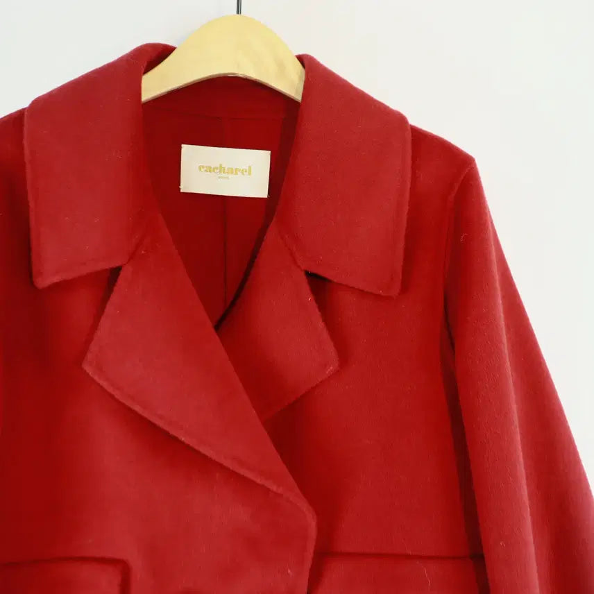 [BUNJANG] Cacharel Burgundy Handmade Jacket / cacharel 버건디 핸드메이드 자켓