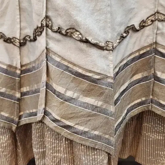 [BUNJANG] RES RALIQUE Cotton &amp; Silk Long Skirt / RES RALIQUE 면 + 실크 롱스커트 (66)