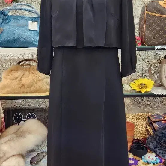 [BUNJANG] STYLE NOTE Polyester Midi Dress / STYLE NOTE 얌전한 원피스 (44 55)