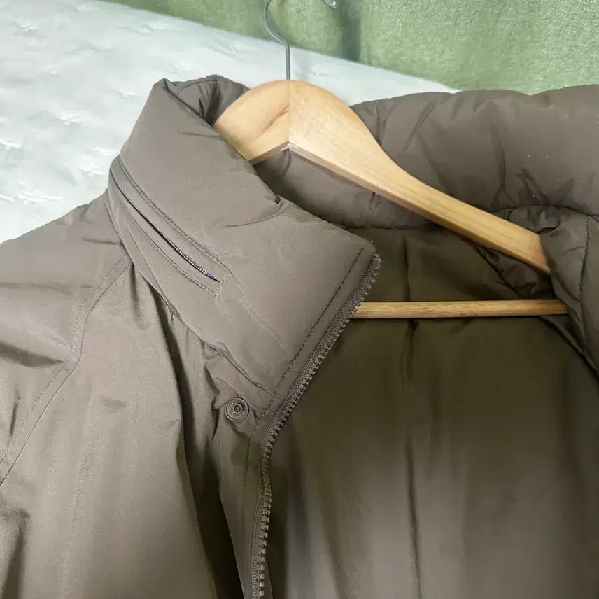 [BUNJANG] Uniqlo Padded Parka Brown / [L] 유니클로 패딩 야상 브라운