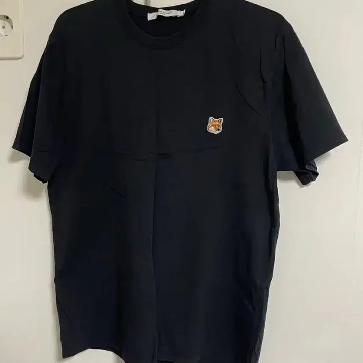 [SOLD OUT] 메종키츠네 폭스 반팔 티셔츠 블랙
