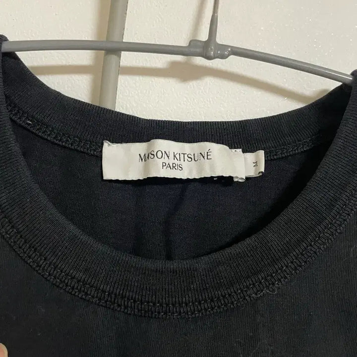 [SOLD OUT] 메종키츠네 폭스 반팔 티셔츠 블랙