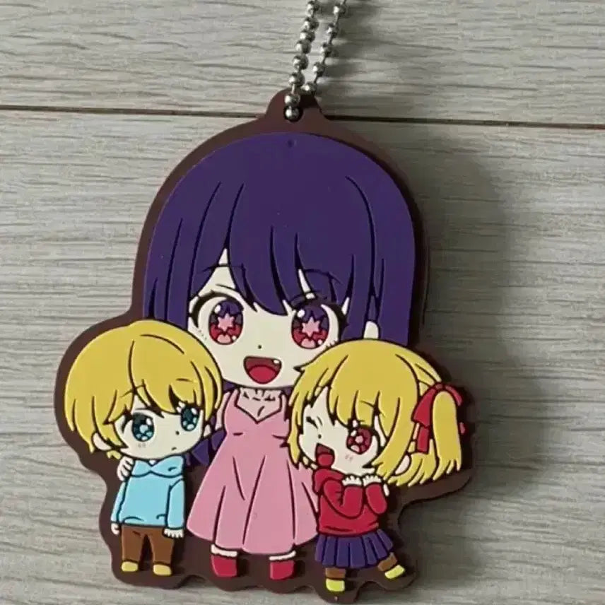 [BUNJANG] Oshi no Ko Rubber Strap Keychain / 최애의아이 러버스트랩 키링