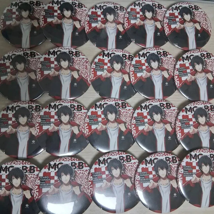 [BUNJANG] Hypnosis Mic Yamada Ichiro EW01 Can Badge Set / 히프마이 히프노시스마이크 야마다 이치로 ew01 캔뱃지 20개 일괄