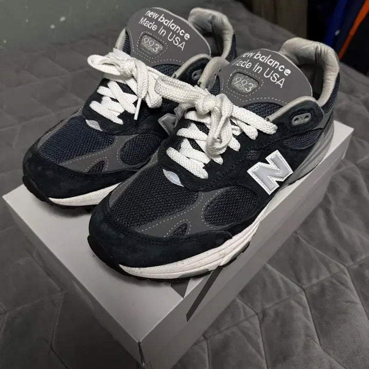 [BUNJANG] New Balance 993 Navy US Made 265mm / 뉴발란스 993 네이비 265 실착 1회